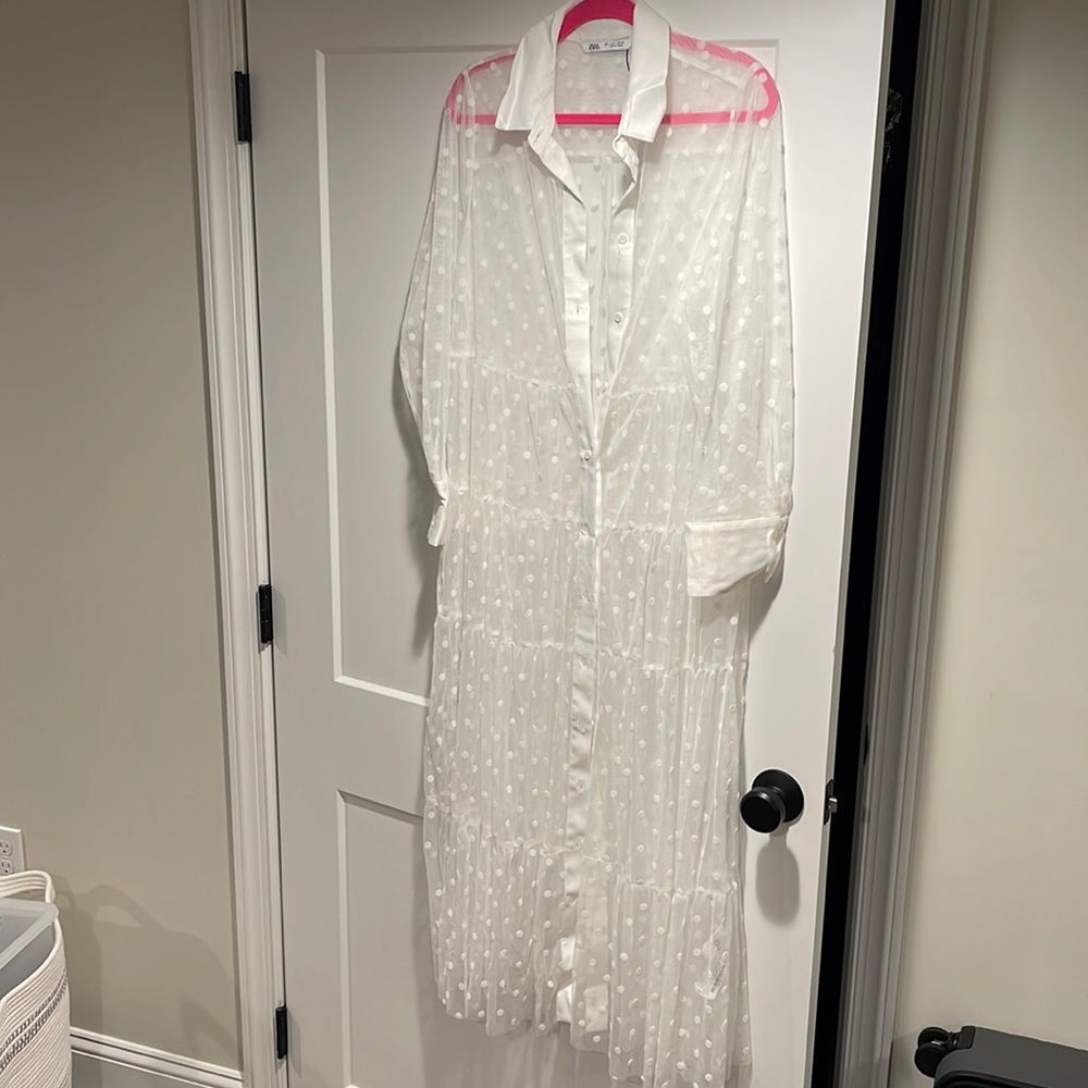 Sheer Zara Caftan - Worn once